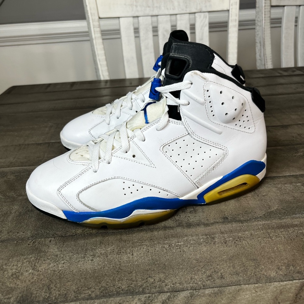 Nike Air Jordan 6 Retro‎ 2014 Sport Blue Sz 12